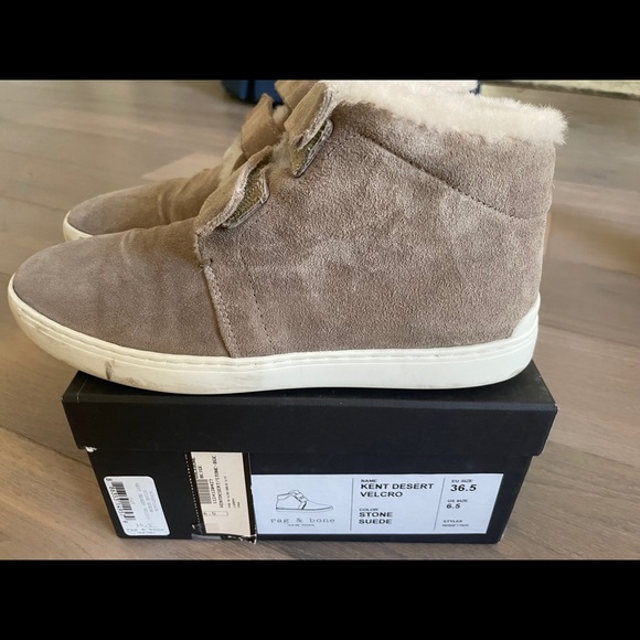 rag & bone Kent Desert Velcro boots - Picture 2 of 6